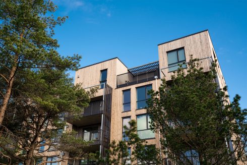Thermory Benchmark thermo-pine mix and match cladding